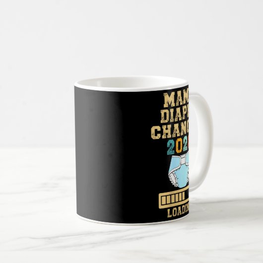 Womens Mama Diaper Changer 2026 New Baby Loading F Koffiemok (Voorkant rechts)
