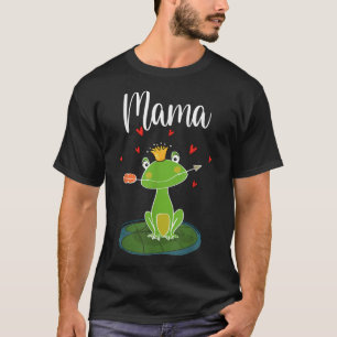 Womens Mama Frog Cute Moederdag Gifts Mam Womens T-shirt