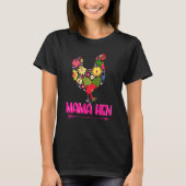Womens Mama Hen Moederdag Chicken mama Farmer Far T-shirt (Voorkant)