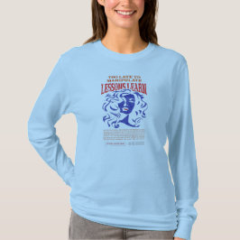 WOMEN'S MANIPULATE LESSONS LEARN LONG SLEEVE T-SHIRT