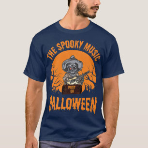 Womens mannen Scary spooky Halloween pomkin grappi T-shirt