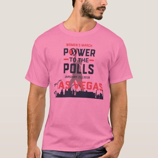 Women's March Las Vegas - Basic T-shirt (Voorkant)
