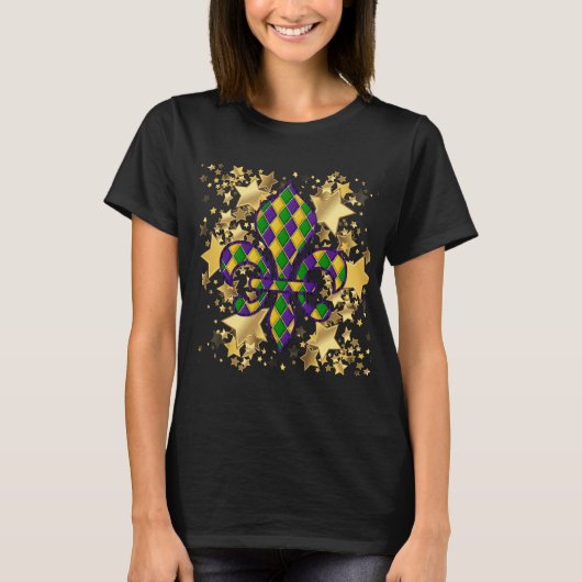 Womens Mardi Gras Shirt (Voorkant)