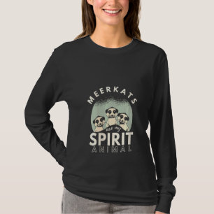 Womens Meerkat is m'n gespierde dierenkat T-shirt
