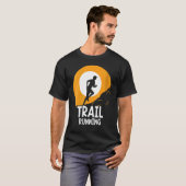 Womens met loopbaanspoor t-shirt (Voorkant volledig)