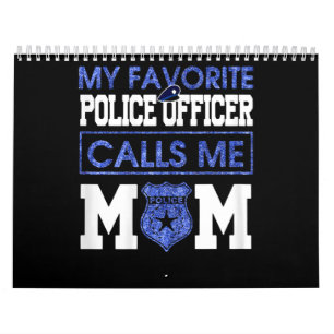 Womens mijn favoriete politiefunctionaris noemt me kalender
