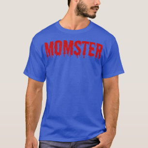 Womens Momster Halloween Costume voor mama T-shirt