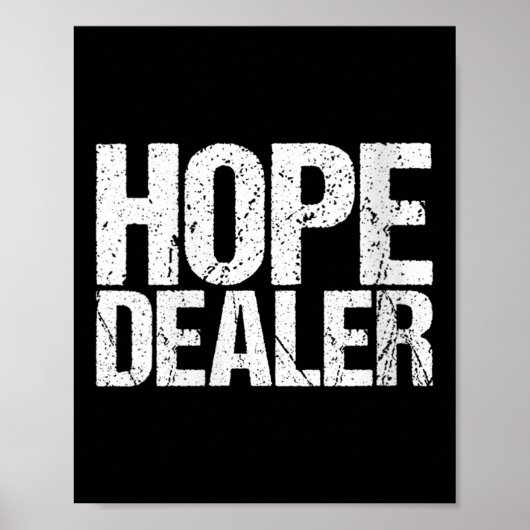 Womens Motivational Hope Er V-neck  Poster (Voorkant)