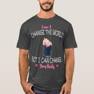 Womens Nail Tech Nail designer nagellak cadeau T-shirt