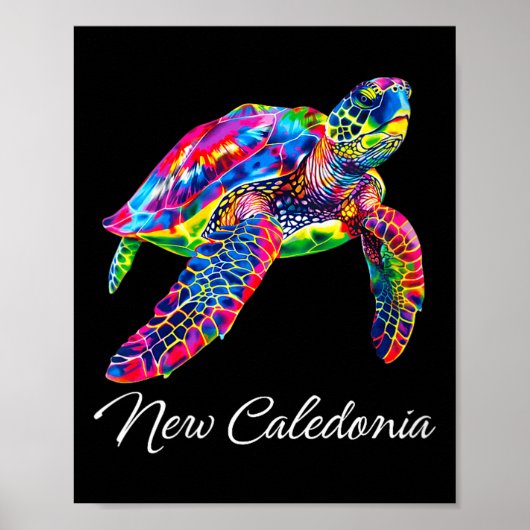 Womens New Caledonia V-neck  Poster (Voorkant)