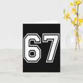 Womens Number 67 Numbered Uniform Srts Jersey Team Kaart (Gele Bloem)