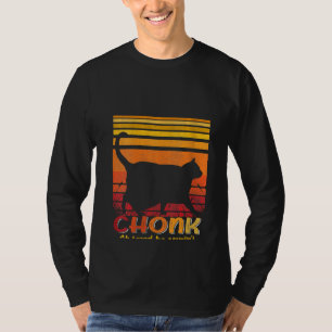 Womens Oh Heer Hij Komende Chonk Schaal Kat Meme T-shirt