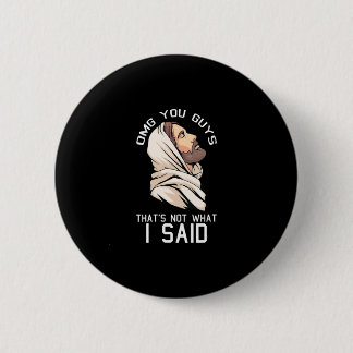Womens om jullie jongens dat niet wat ik Christma Ronde Button 5,7 Cm