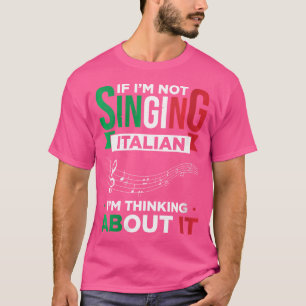 Womens Opera Zanger voor Opera Vocalist Tenor Sing T-shirt