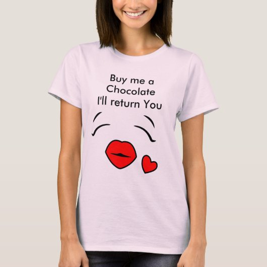 Women's Organic T-Shirt for chocola lover (Voorkant)