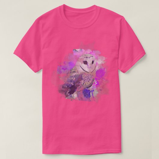 Womens Owl Night Bird1525 T-shirt (Design voorkant)