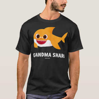 Womens Pinkfong Grandma Shark Officieel T-shirt