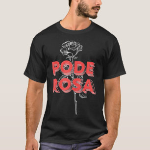 Womens Poderosa, Latijn-Latina Proud Gift for T-shirt