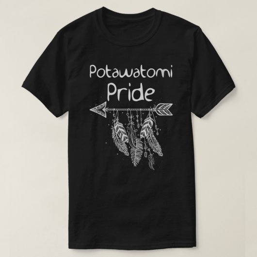 Womens Potawatomi Pride Native American Nice Gift T-shirt (Design voorkant)
