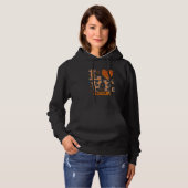 Womens Promoted To Grandma World's Best Gigi Ever Hoodie (Voorkant volledig)