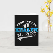 Womens Promoted To Khaleh 2025 New Iranian Aunt Vi Kaart (Gele Bloem)