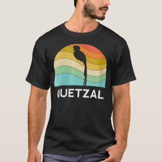 Womens Quetzal Guatemala Retro Chapin  Guat T-shirt