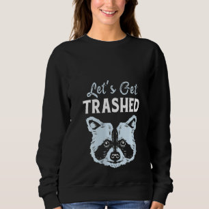 Womens Racoon Lets krijgen trappenhuis Trui