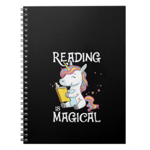Womens Reading Is Magisch Schattige Boek Liefhebbe Notitieboek