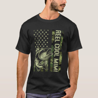Womens Reel Cool Mimi Camouflage Amerikaanse vlag  T-shirt