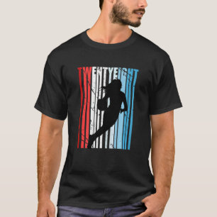 Womens Retro Womens 28e Basketball Birthday Playe T-shirt