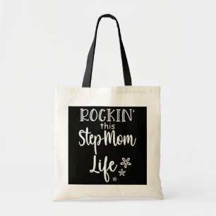 Womens Rockin Deze Moederdag van het leven van mam Tote Bag