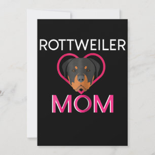 Womens Rottweiler Mam Aankondiging