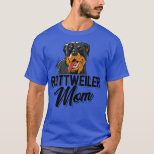 Womens Rottweiler Mam Dog OEigenaars Honden Walkin T-shirt