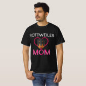 Womens Rottweiler Mam T-shirt (Voorkant volledig)