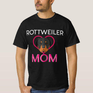 Womens Rottweiler Mam T-shirt