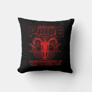 Womens Satanic Pride Satanism Pagan Goat Satan Kussen
