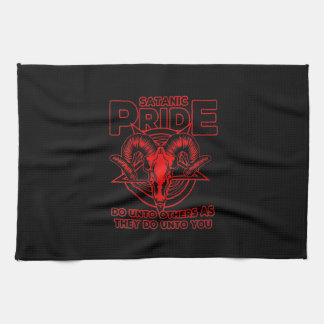 Womens Satanic Pride Satanism Pagan Goat Satan Theedoek