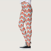 Women's Scallop Print Leggings (Gauche)