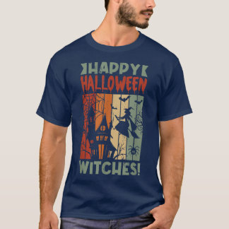 Womens Scary spooky Halloween witches119 T-shirt