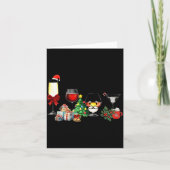 Womens Spellbind Wine Gl Of Santa Claus Gift Chris Kaart (Voorkant)