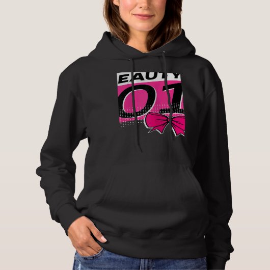 Womens Stylish Statement Valentine's Day Partnerlo Hoodie (Voorkant)