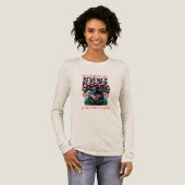 WOMEN'S SUCCESS REVENGE LESSONS LEARN LONG SLEEVE Tri-Blend SHIRT (Voorkant)