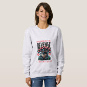 WOMEN'S SUCCESS REVENGE LESSONS LEARN SWEATSHIRT  (Devant entier)