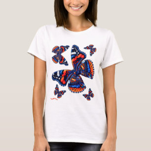 Womens T Shirt vlinders