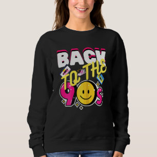 Womens Terug naar de jaren 90 Retro  Graphic Desi Trui