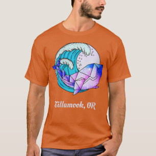 Womens Tillamook of Japanse schilder Geometric Orc T-shirt