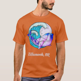 Womens Tillamook of Japanse schilder Geometric Orc T-shirt