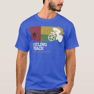 Womens Track Cycling Guinee-Bissau Road Bike Speed T-shirt