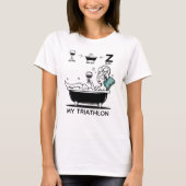 Womens Triathlon T-shirt (Voorkant)