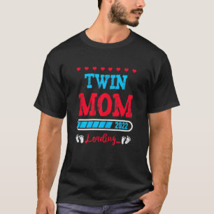 Womens twee keer in moeder twee keer in moeder om  t-shirt